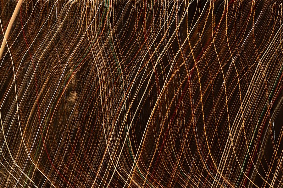 Photo hair building fibers