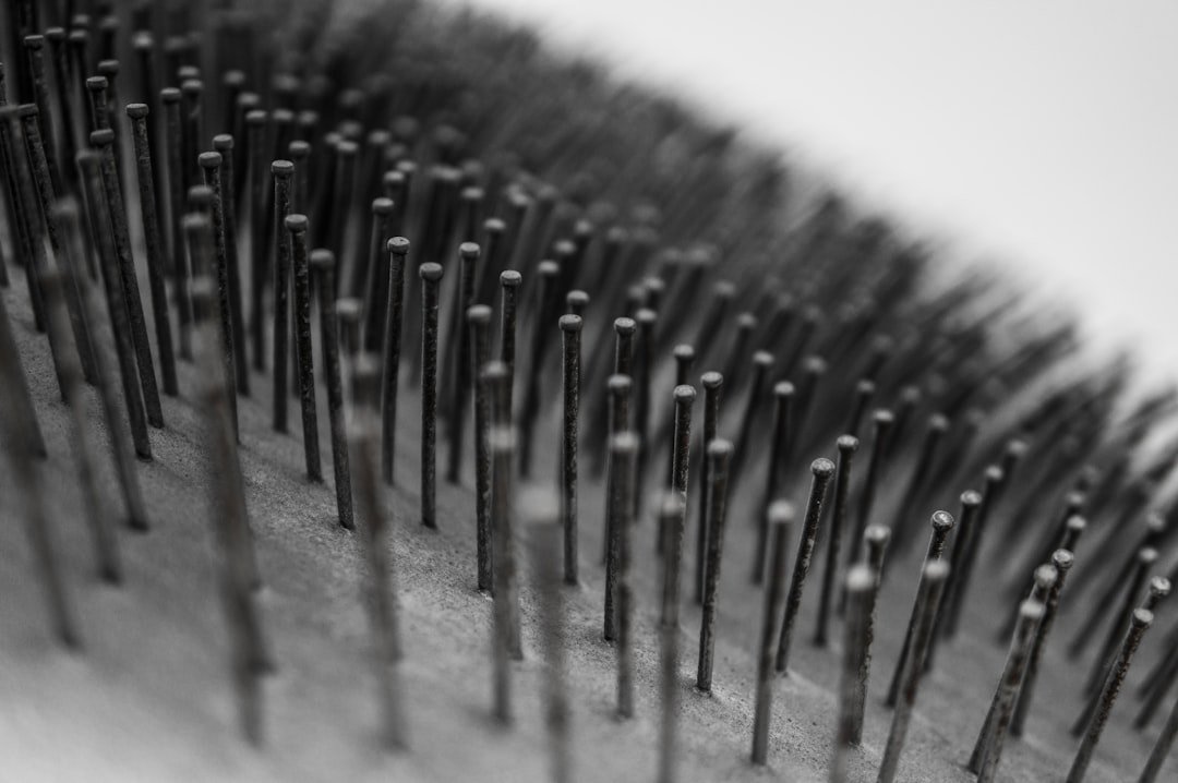 Photo hair thickening fibers